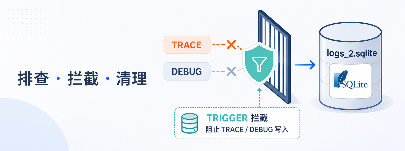 排查 Codex logs_2.sqlite 高频日志写入：检查与临时处理 （一）